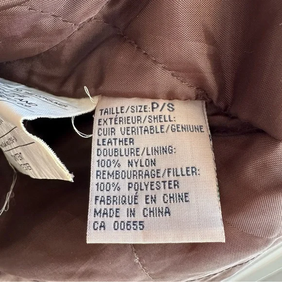 Vintage 80s Brown Suede Utility Coat Womens S Leather Longline Safari Distressed - Picture 15 of 16